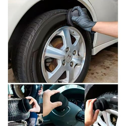 and Foam Buffing Pad Tire Dressing Applicator Suitable for Professional Motorcycles Vehicle Polishing and Waxing Buffing Pad for Cars