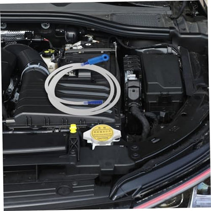 Healifty Car Brake Bleeder Hose 47In Flexible Oil Bleeding Pipe with Secure Connectors for Automotive and Motorcycle Brake System Repair