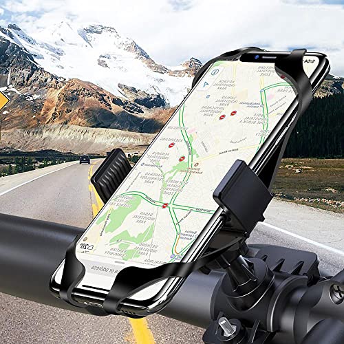 Kinizuxi Motorcycle Phone Mount Tether 6 Pack,Replacement Silicone Bands for Bike Phone Holder, Phone Holder Grip Rubber Strap Security Bands for Bike, Bicycle,Motorcycle, Handlebar,Scooter