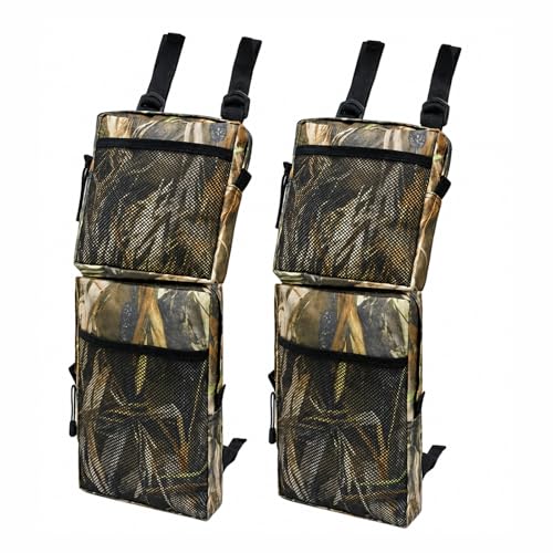 FCOUIID ATV Fender Bags Motorcycle Rear Tank Saddle Cargo Tool Storage Hunting Organizer for Snowmobile UTV Dirt Bike, 2 PCS (Camouflage) - color: Camouflage