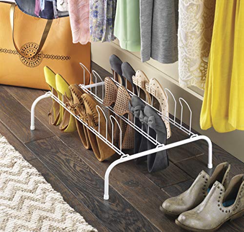 Whitmor Floor Shoe Rack-9 Pair - size: 9-Pair