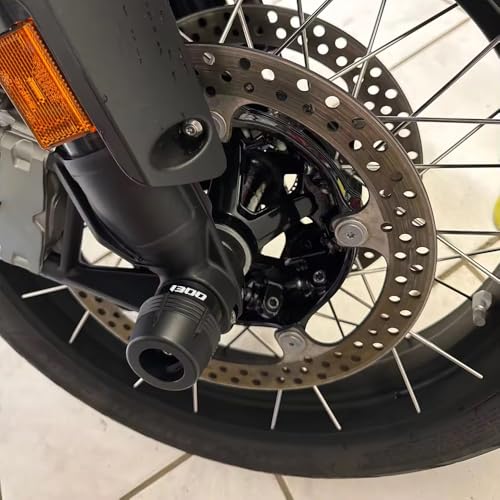 Compatible with 2025 R1300GS Adventure R 1300 GS R1300 GS RT GSA 2026 R1300RT R1300RS R1300R Motorcycle Front Wheel Fork Axle Sliders Crash Protector (Red) - color: Red
