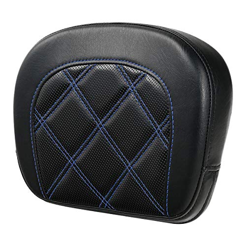 Detachable Sissy Bar Backrest Pad Fits For Harley 1997-2023 Touring Road King Tri Glide Street Glide Road Glide Electra Glide - color: Style F# 4