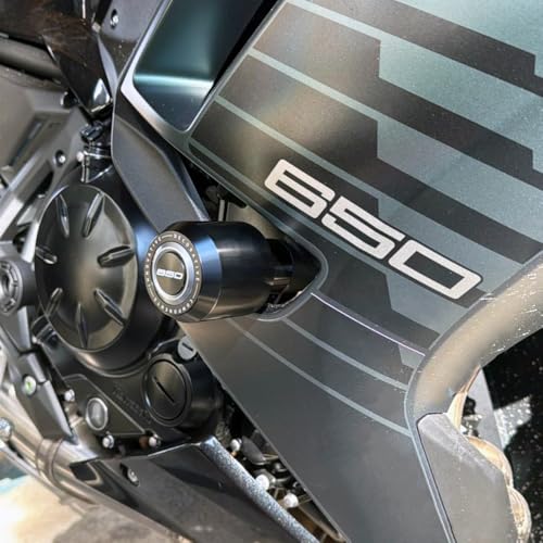 Compatible with Ninja 650 2026 2025 2024 2017-2022 Motorcycle Frame Sliders Falling Protection Crash Protector Pad Engine Fairing Guards EX650 Ninja650 Ninja 650 Accessories (Green) - color: green