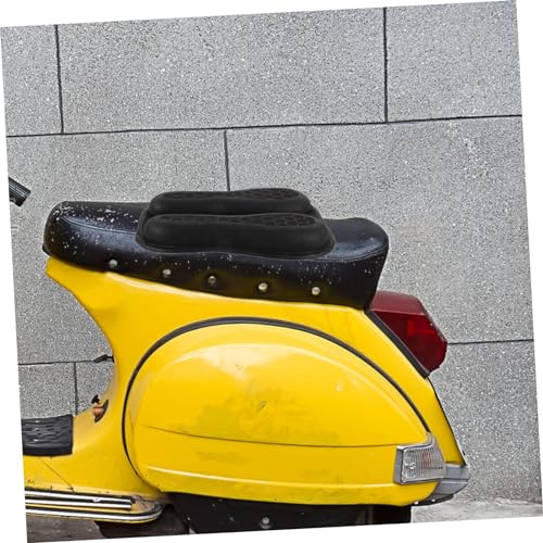 Amosfun Motorcycle Seat Cushion Pad Honeycomb Gel Design Breathable Motorcycle Seat Cover for Long Rides Fit for Motorcycles Electric Bikes