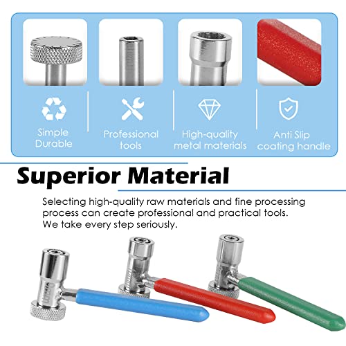 Motorcycle Valve Tappet Adjusting Wrench Tool Kit For Most Motorcycles ATVs and ATCs, Small Engine Valve Tappet Tools (6)