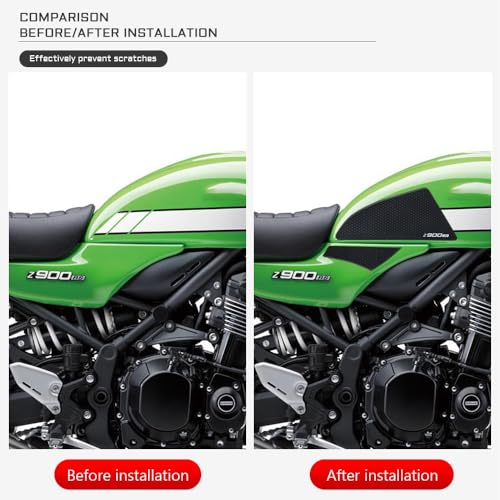 New for Kawasaki Z900RS z900 rs 2025 2018-2023 2024 Motorcycle Accessories Side Fuel Tank pad Tank Pads Protector Stickers Decal Gas Knee Grip Traction Pad Z900RS Tankpad