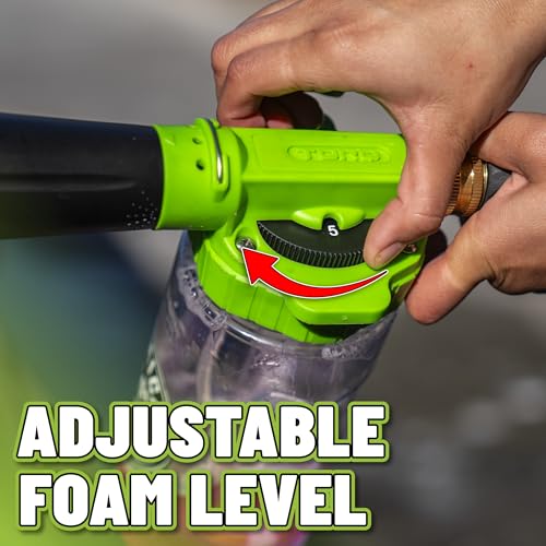Chemical Guys TORQ Foam Blaster 6 - Foam Cannon Garden Hose Attachment,Easy to Use,Sprays Thick Suds for Safe Washing Trucks,SUVs,Motorcycles,RVs,and Other Vehicles,(Pack of 6) - size: FOAM BLASTER ONLY (Pack of 6)