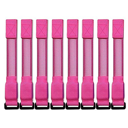 M.best 8pcs LED Light Up Bracelets Glow Flashing Wristbands Glow in The Dark Party Supplies for Wedding, Raves, Concert, Camping,Sporting Events, Party Pink - color: 8pcs Pink