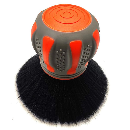 Car Detailing Brush, Ultra Soft Auto Interior Dusting Brush with, Car XL Synthetic Brush Cleaning Tool, Universal Covers Large Area Inside or Outside Vehicles (Orange) - color: Orange