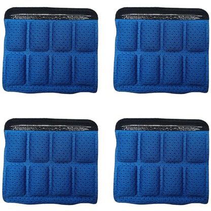 Helmet Chin Straps Jaw Pads Chin Pad Soft Foam Sponge Pad Strap Padding Replacement Lining Cushion Mat Liner Universal Fit for Cycling Bike Motorcycle Bicycle Riding - color: Blue 4PCS