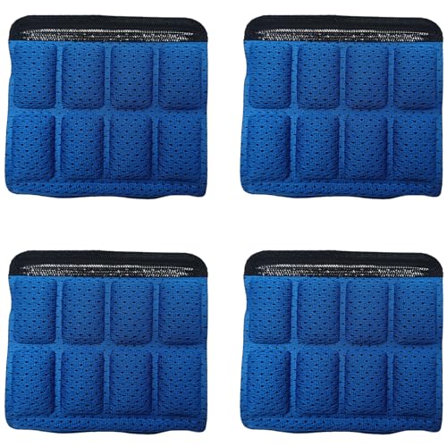 Helmet Chin Straps Jaw Pads Chin Pad Soft Foam Sponge Pad Strap Padding Replacement Lining Cushion Mat Liner Universal Fit for Cycling Bike Motorcycle Bicycle Riding - color: Blue 4PCS