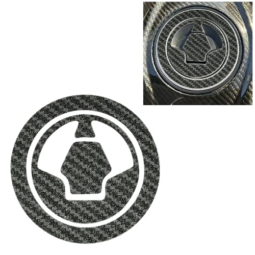 Motorcycle Carbon Tank Pad Protector Sticker Fuel Gas Oil Cap Decal, Anti-Scratch Oil Gas Tank Pad (Z750 Z1000 ZXR250 400 ZX6R ZXR750 ER6N ZR600) - color: Z750 Z1000 Zxr250 400 Zx6r Zxr750 Er6n Zr600