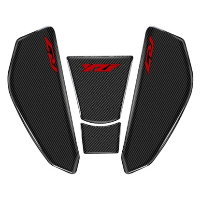 3D Motorcycle Tank Pad Gas Tank Protector Compatible with Yamaha YZF-R7 R7 Anti Slip Tank Pad Stickers Gas Oil Fuel Tank Pad Protectors，red - size: R7 -2