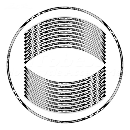 CBR 17 inch Wheel Rim Stickers Decals Tape Compatible with CBR1000RR-R 2004-2025 Motorcycle Reflective Rim Tapes Sticker Stripe (Grey) - color: Grey
