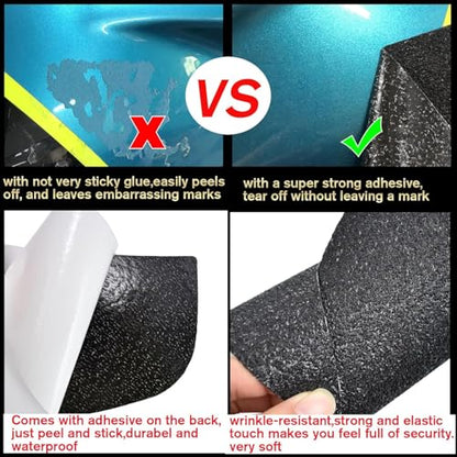 Accessories Compatible with KA&WA&SA&KI NINJA500 Ninja 500 Z500 Z500 2023 2024 2025 Side Fuel Tank Pads Protector Stickers Decal Gas Knee Grip Traction Pad Side Sticker (Clear) - color: Clear
