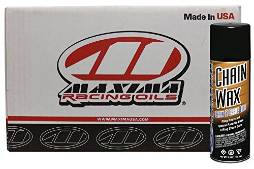 Maxima Racing Oils CS74908-20PK-20PK Chain Wax Aerosol - 110 oz., (Pack of 20) - size: 110 Fl Oz (Pack of 20)