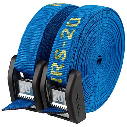 NRS 9' Buckle Bumper Strap Pair Iconic Blue - color: Iconic Blue, size: 9'