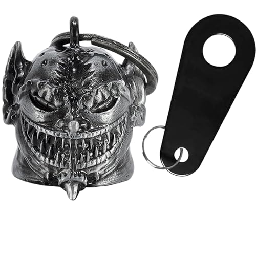 Dream Apparel Motorcycle Bell Guardian Angel Drive Away Gremlin, Biker Bell for Men Women Rider Riding, Good Luck Gift - style: Gremlin