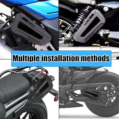 For Bullet 650 Meteor Classic 350 500 Interceptor 650 Continental GT 535 2025-2026+Waterproof motorcycle saddlebag for various motorcycle hard-shell side-mounted storage bags