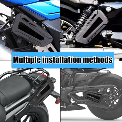 For Bullet 650 Meteor Classic 350 500 Interceptor 650 Continental GT 535 2025-2026+Waterproof motorcycle saddlebag for various motorcycle hard-shell side-mounted storage bags