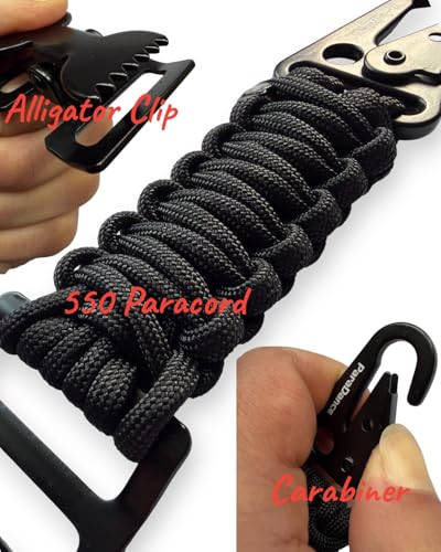 2-Pack Heavy Duty Metal Glove Clips: Stop Losing Your Gloves! - Rugged Tactical Work Glove Strap Holder for Duty Belt, Police, Construction & Outdoor Utility - color: Black * 2；2pcs