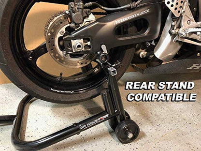 8mm Swingarm Slider Bobbins Spools for Suzuki GSXR 600 750 1000 Hayabusa SV650 SV1000 Ninja ZX6r (2013+) ZX10r (2011+) by GPI Industries
