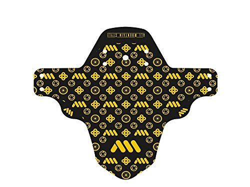 Bike Front Wheel Mudguard - Lightweight & Durable Protection - Universal Fit - Protect Against Mud, Water Spray and More - color: Gold/Couture