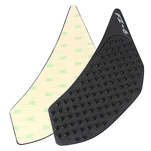 Motorcycle Tank Side Traction Pad, Traction Side Fuel Knee Grip Decal for Yamaha FZ 6 2006 2007 2008 2009 2010