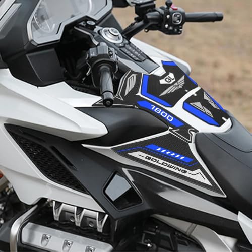FOR Gold Wing GL1800 GL 1800 2018-2025 NEW Motorcycle Fuel Tank Cap Sticker Pad Fuel Tank Cap Anti-slip Protection Pad (grey) - color: Grey