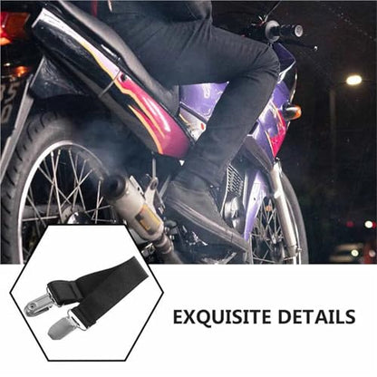 Cycling Pant Leg Band 12Pcs Elastic Boot Strap Pant Leg Clip Multi-Functional Anti-Slip Bands for Bikers Adjustable Comfortable Riding Motorcycle for Riding Climbing Fishing Outdoor Sports
