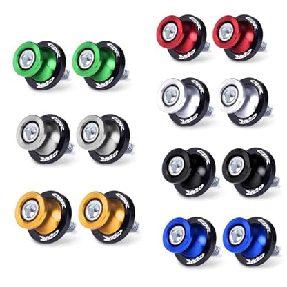 for Honda CBR 600 RR CBR 600RR CBR600rr 2003 2004 2005 2006 2007 8mm Motorcycle Swingarm Spools Stand Screws Slider Rear swingarm Spool(6) - color: 6