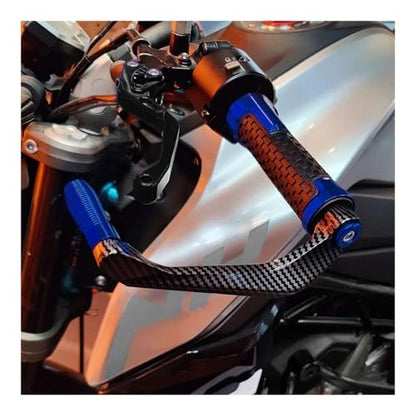 Clutch Lever Guards for GSX-R GSXR 1000 GSXR1000 2001-2024 Motorcycle Aluminum Handlebar Brake Clutch Lever Hand Guard Protector Handguard - color: Silver With logo