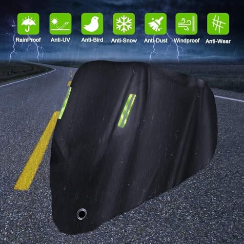 Motorcycle Cover for Suzuki Burgman 650 Executive AN650 - Waterproof, Universal, Full Exterior Coverage