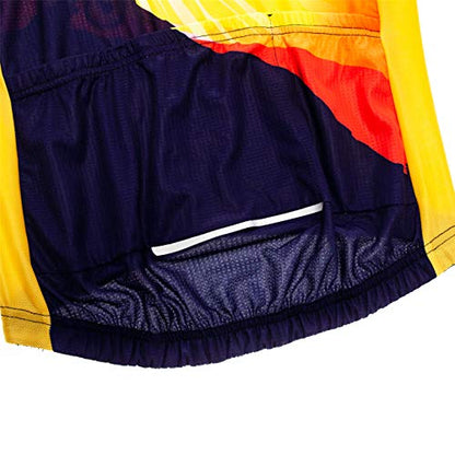 Cycling Jerseys Men,Mountain Bike Jersey Summer Short Sleeve Breathable Bicycle Tops Riding Bike Shirts Quick Dry - color: Cf0064, size: Small