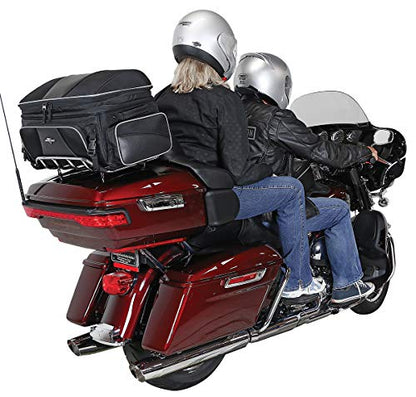 Nelson Rigg NR-300 Route 1 Traveler Tour Trunk Bag, Black Harley Davidson Ultra, Indian Roadmaster, Honda Gold Wing