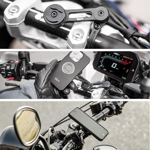 SP CONNECT Moto Bundle II | SPC+ | Compatible with iPhone SE/8/7/6S/6 | Motorcycle Phone Mount | Holder for Harley Davidson & More | Phone Mount for Motorcycle Handlebars | Cell Phone Holder - style: für iPhone SE/8/7/6S/6