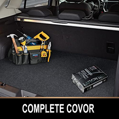 TREETONE Oil Spill Mat, 7.4 x 17 Ft, Premium Absorbent Oil Pad. Contains Liquids, Protects Garage Floor from Spills, Drips, Splashes and Stains. Washable, Reusable, Waterproof Rubber Parking Mats - size: 7.4 x 17 Feet