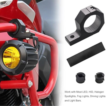 Light Bar Mount Kit 19-32mm Universal Work Light Tube Clamp Aluminium Mounting Brackets,Spotlight Extension Pole,for Off-Road Vehicles Car Truck Motorcycle - style: 19-32mm
