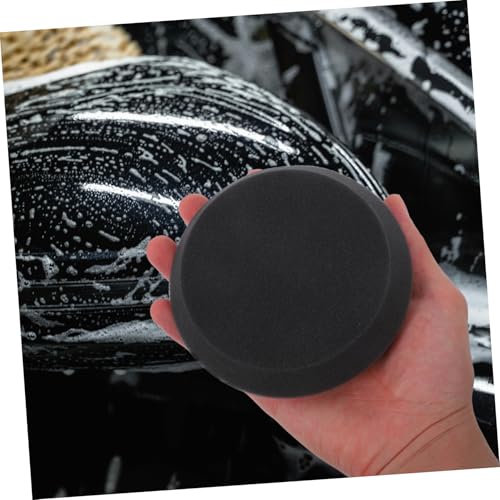VILLCASE 2pcs Angled Edge Waxed Canvas Sponges Paint Applicator Pads for Car Boat and Motorcycle Polishing
