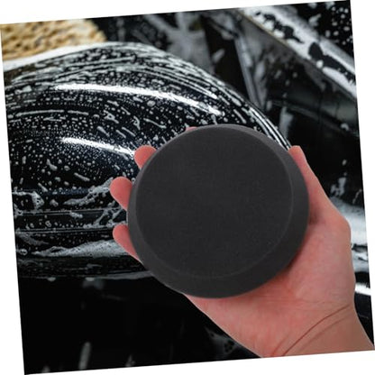 VILLCASE 2pcs Angled Edge Waxed Canvas Sponges Paint Applicator Pads for Car Boat and Motorcycle Polishing