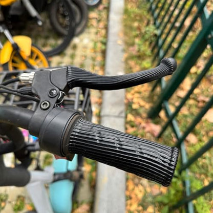 OFFCURVE Universal Motorcycle Handblebar Grips - style: Grain