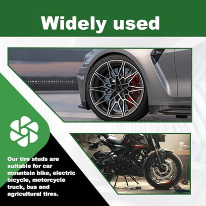 60Pcs Tire Repair Rubber Nail, Spiral Rubber Nails & Screw Plugs Tire Repair Kit Self-Service Vacuum Tire Puncture Repair Tool for Car, Motorcycle, Truck, Tractor, Jp -Reliable Tire Repair - size: 60Pcs