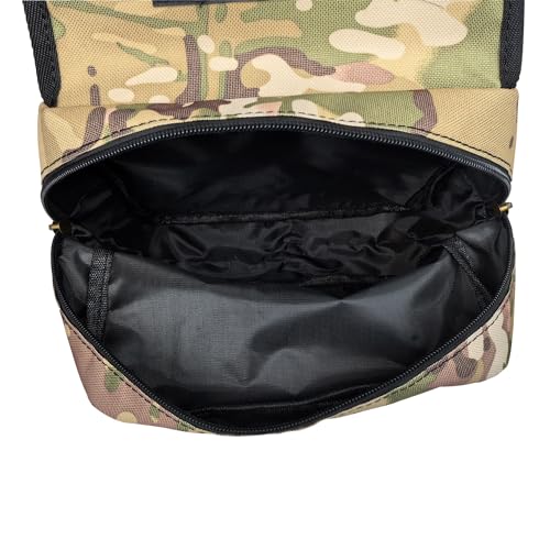 ATV Tank Bag Saddle Bag Waterproof Motorcycle Bag Compatible with Snowmobile Sportsman Scrambler FourTrax Grizzly UTV Hanging Storage Bag Camo Brown - color: Camo Brown