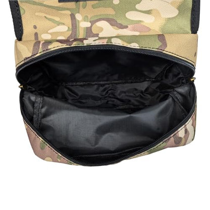 ATV Tank Bag Saddle Bag Waterproof Motorcycle Bag Compatible with Snowmobile Sportsman Scrambler FourTrax Grizzly UTV Hanging Storage Bag Camo Brown - color: Camo Brown
