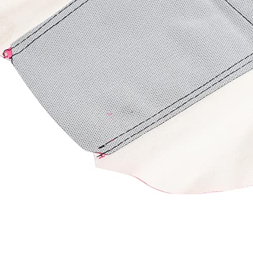 X AUTOHAUX Universal Motorcycle Pit Dirt Bike Faux Leather Soft Seat Cover Anti Slip Seat Cushion Pink Black 1Pcs - color: Pink