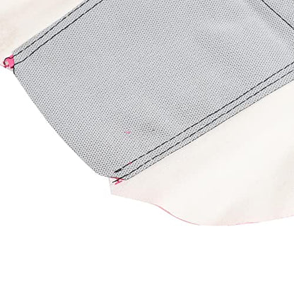 X AUTOHAUX Universal Motorcycle Pit Dirt Bike Faux Leather Soft Seat Cover Anti Slip Seat Cushion Pink Black 1Pcs - color: Pink