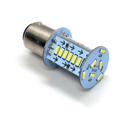 100Pcs 1156 BA15S P21W 1157 BAY15D P21/5W Led Bulb Car Tail Bulb Brake Lights Reverse Lamp Turn Signal Lamp Brake Motorcycle 12V (Color : BAY15D 1157, Size : 28000mAh)
