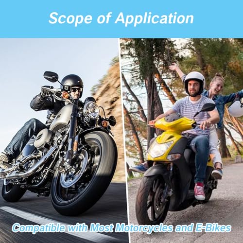 NIIIYTYB 2Pcs Universal Motorcycle Throttle Palm Rest Assist Grips Tiger Cramp Buster Thumb Adapter Cruise Control Rocker Wrist Support for Throttle Control Hand Rest Accelerator
