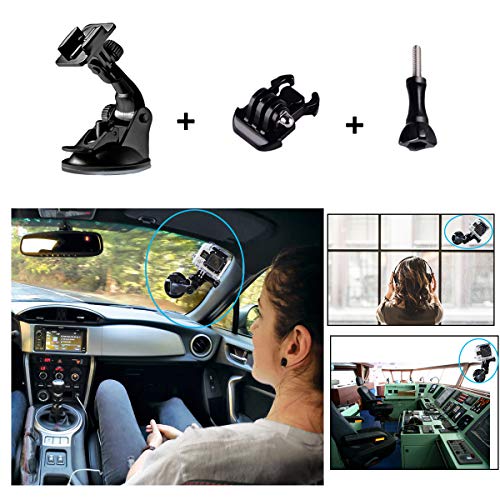 Suptig Accessories Kit Compatible for Gopro Mission Gopro Hero 13/Hero12/11/10/9/8/7/6/5/4/3/2/Session gopro Max2 Gopro Fusion DJI Action 6/5pro/5/4/3, Insta360 X5/X4, AKASO Action Camera Accessories